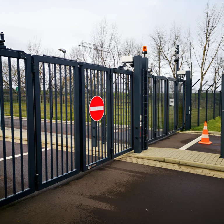 Image showing a security fence.