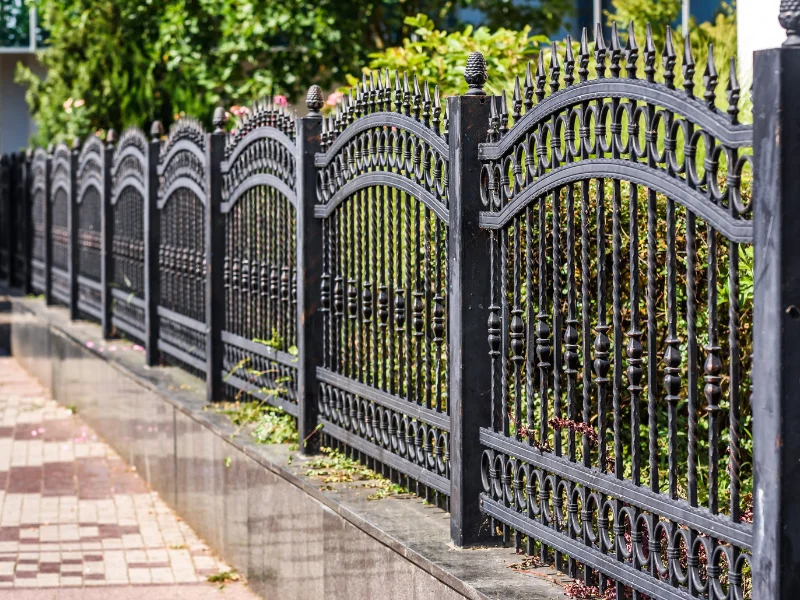 An image showing a professionally installed gate enhancing a property's aesthetics and value.