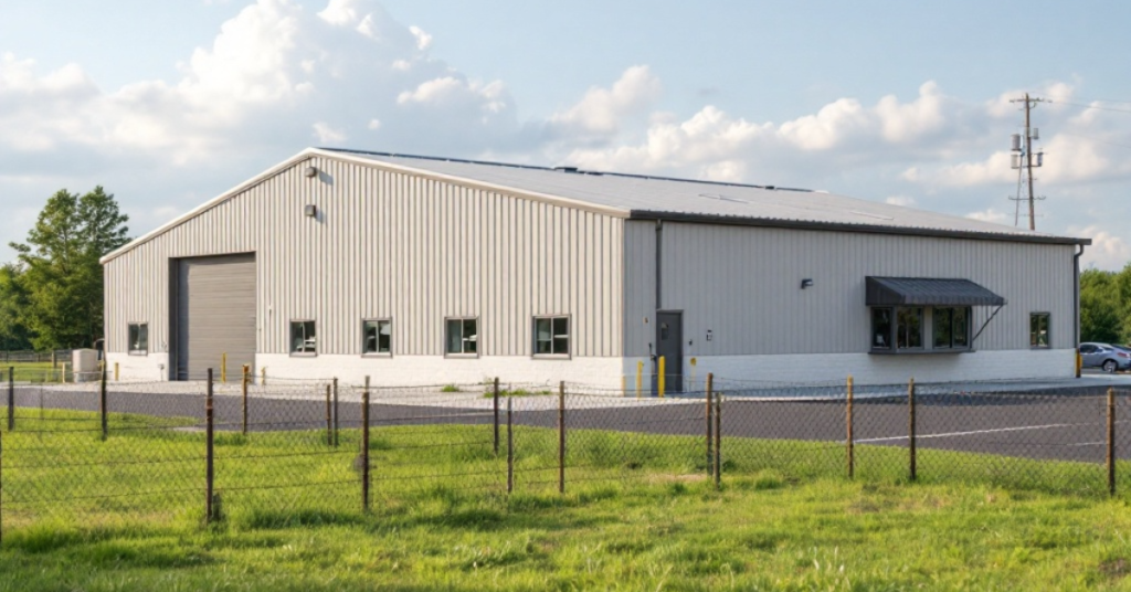 An image showing a well-maintained commercial fence in Phoenix.