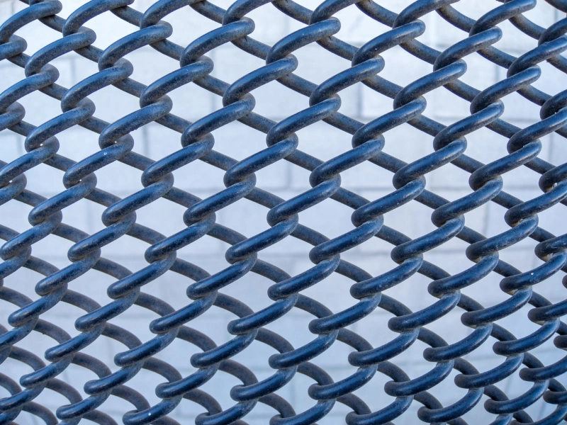 Image showing vinyl-coated chain-link fence in Arizona.