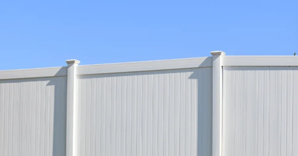Image of best fence material vinyl.