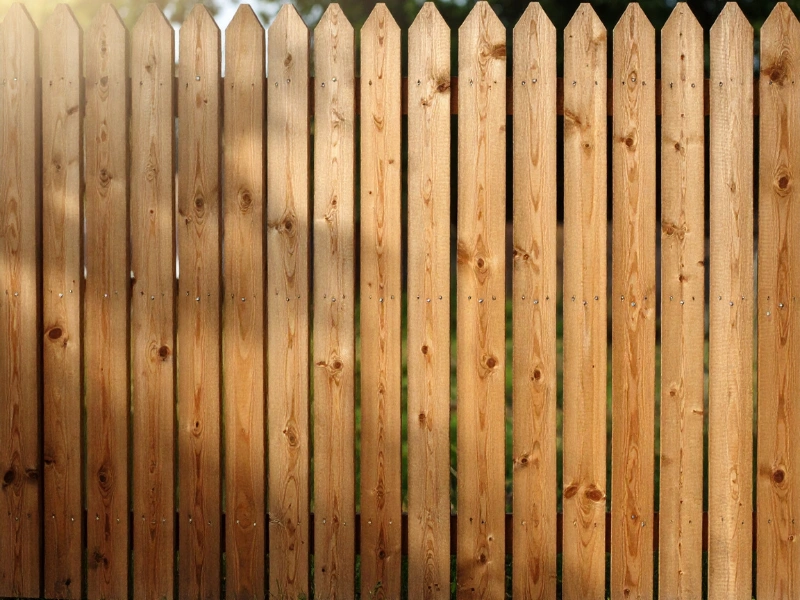 Image of wood fencing